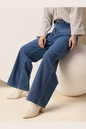 Chemistry Women Wide Leg High-Rise Stretchable Jeans