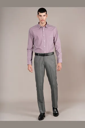 CANTABIL Men Spread Collar Micro Ditsy Printed Cotton Formal Shirt
