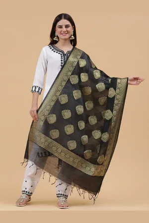 Banjara Woven Design Dupatta with Zari