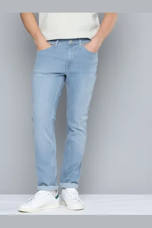 Flying Machine Men Freddie Slim Straight Fit Light Fade Stretchable Jeans