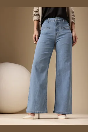 Chemistry Women Flared High-Rise Stretchable Jeans