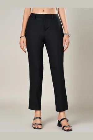 Pantaloons Women Slim Fit Regular Trousers