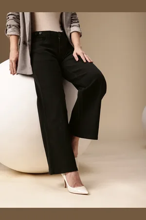 Chemistry Women Wide Leg Low-Rise Stretchable Jeans