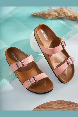 Killer Women Open Toe Buckle Flats