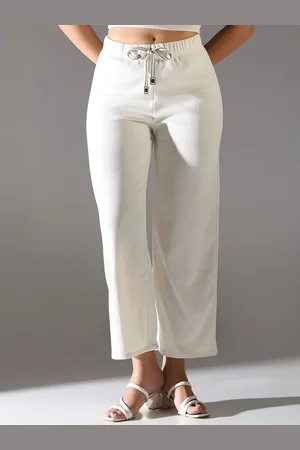 SHOWOFF Women Comfort Straight Fit Trousers