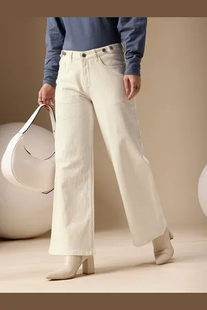 Chemistry Women Wide Leg Low-Rise Stretchable Jeans