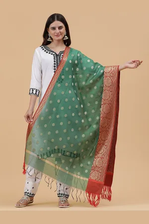 Banjara Woven Design Dupatta with Gotta Patti