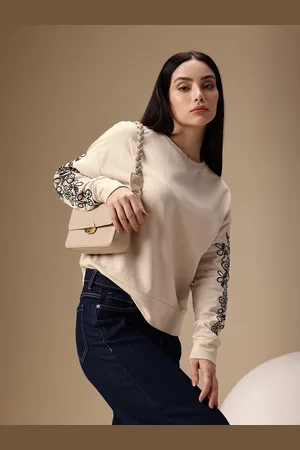 Chemistry Embroidered Detailed Pure Cotton Sweatshirt