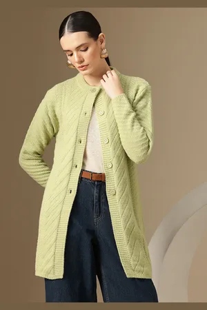 Chemistry Woollen Longline Cardigan