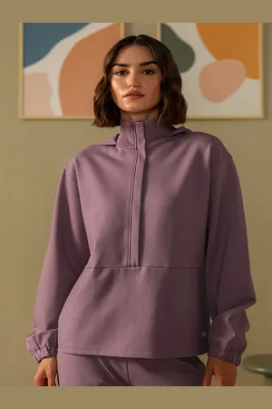 Muvazo Women Hooded Pullover Sweatshirt
