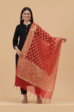 Banjara Woven Design Dupatta with Zari