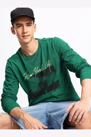 Aeropostale Pure Cotton Graphic Printed Long Sleeves T-shirt
