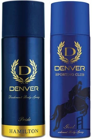 Denver Men Set of 2 Deodorant Body Sprays - Pride & Goal - 200ml Each