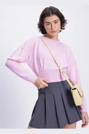 DressBerry Softly Styled Crop Sweatshirt