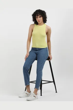Calvin Klein Women Striped Sweater Vest