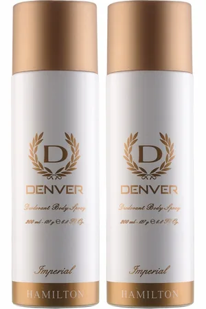 Denver Men Set of 2 Imperial Deodorant Body Sprays - 200ml Each