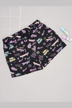 Pantaloons Girls Convectional Printed Shorts