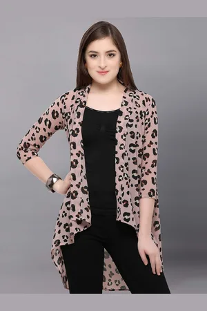 DressBerry Animal Skin Printed Shrug