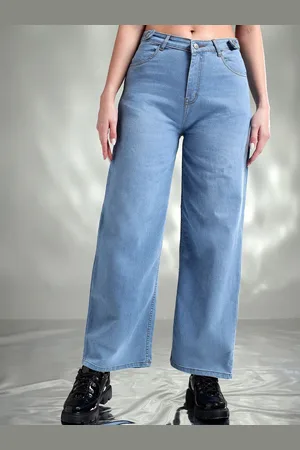 KOTTY Women Jean Straight Fit High-Rise Stretchable Jeans