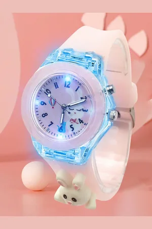 Spiky Unisex Kids Pink Printed Dial & Pink Straps Analogue Watch