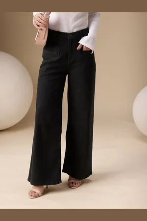 Chemistry Women Wide Leg High-Rise Stretchable Jeans