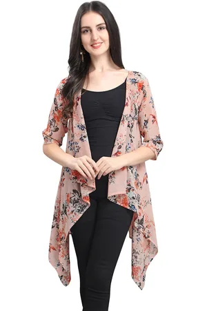 DressBerry Floral Printed Shrug