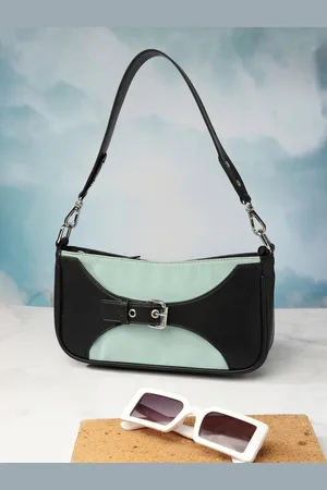 Mast & Harbour Women Colourblocked Structured Shoulder Bag