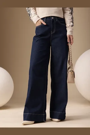 Chemistry Women Wide Leg High-Rise Stretchable Jeans