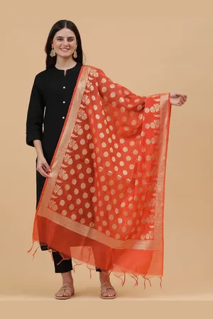 Banjara Woven Design Dupatta with Zari