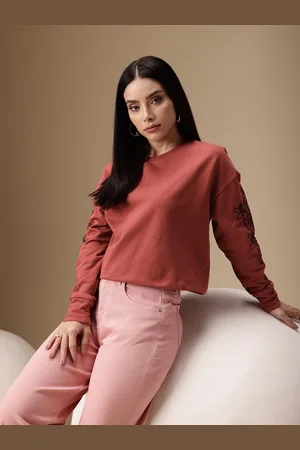 Chemistry Embroidered Detailed Pure Cotton Sweatshirt