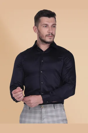 Berkshire Smart Slim Fit Satin Formal Shirt