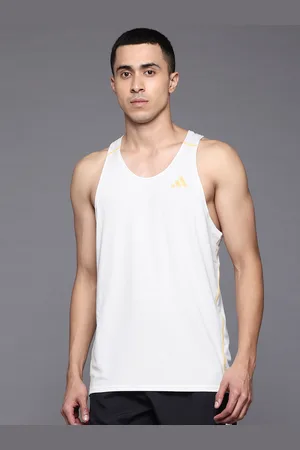 adidas AdiZero Brand Logo Printed Sleeveless AZ L SNGLT Running T-Shirt