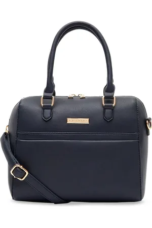 Giordano Blue Solid Handheld Bag