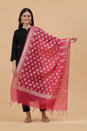 Banjara Woven Design Dupatta with Zari