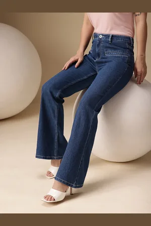 Chemistry Women Bootcut High-Rise Stretchable Jeans