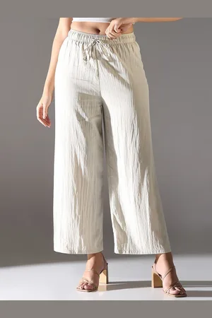 SHOWOFF Women Comfort Straight Fit Trousers