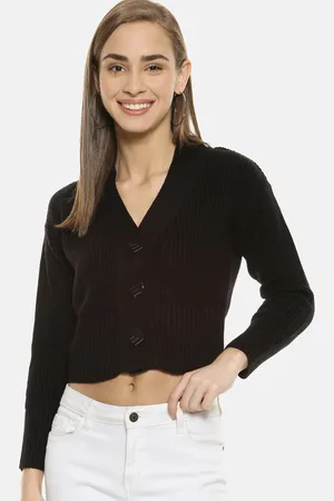 Campus Women Crop Cardigan