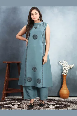 Lilots Women Ethnic Motifs Printed Regular Kurta with Trousers