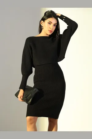 SHOWOFF Women Bodycon Sleeveless Midi Dress with Upper Top