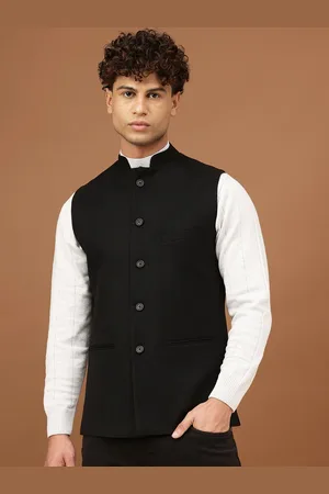 Richlook Woven Nehru Jackets
