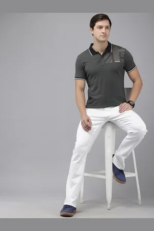 Pepe Jeans Graphic Printed Polo Collar Pure Cotton T-shirt