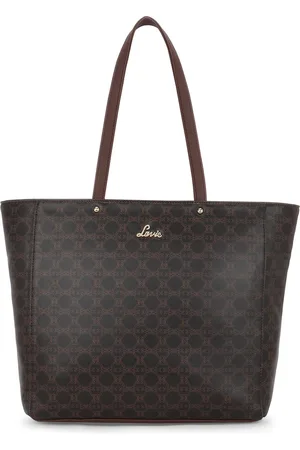 LAVIE Printed Structured Tote Bag