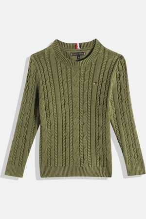 Tommy Hilfiger Boys Cable Knit Pullover