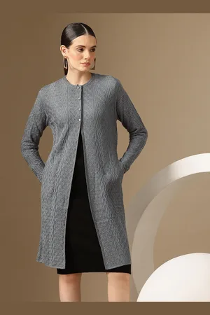 Chemistry Woollen Longline Cardigan