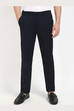 Tommy Hilfiger Men Regular Fit Mid-Rise Trousers