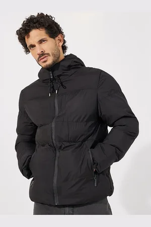 Styli Quilted Hooded Puffer Jacket