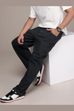 WROGN Men Loose Fit Light Fade Pure Cotton Jeans
