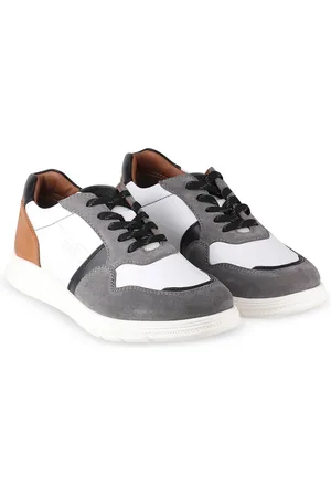 Red Chief Men Colourblocked Leather Sneakers