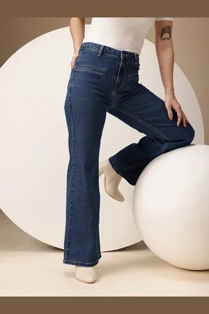 Chemistry Women Flared High-Rise Stretchable Jeans
