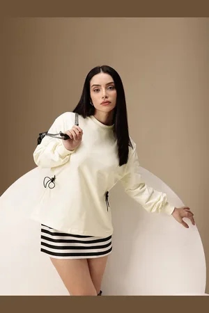 Chemistry Pure Cotton Toggle Detailed Sweatshirt